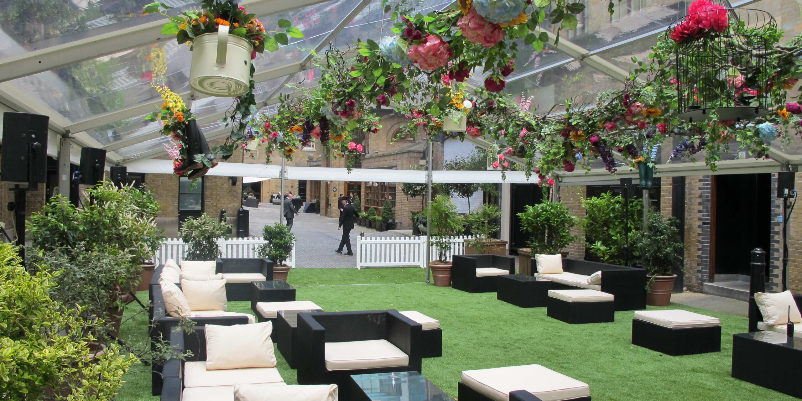 Clear PVC Marquee Hire