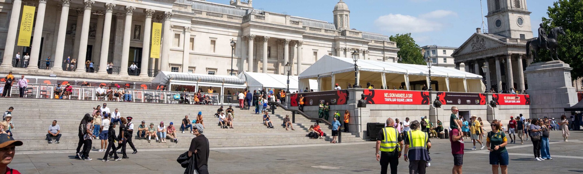 Marquee Hire Trafalgar Square
