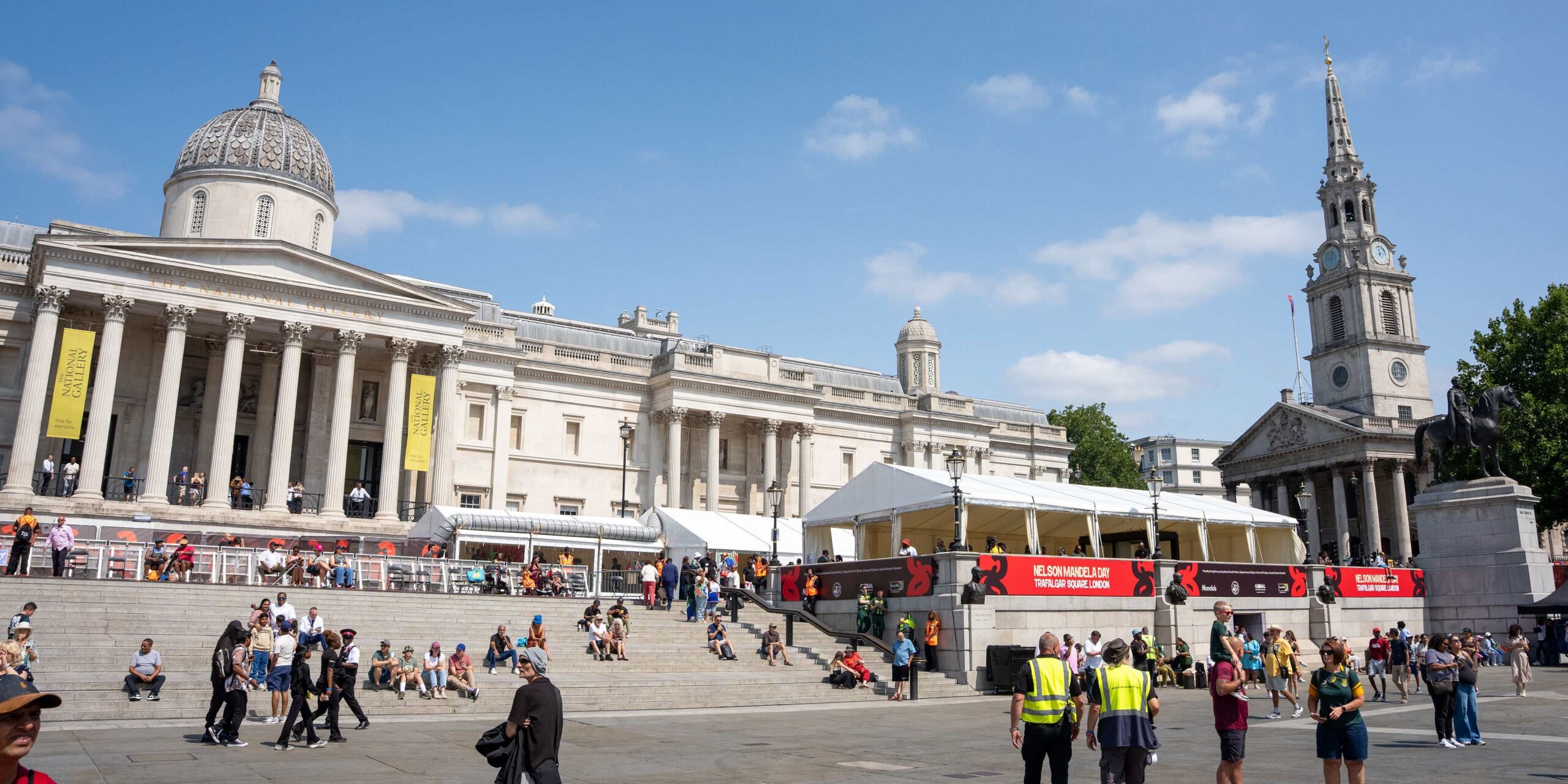 Marquee Hire Trafalgar Square