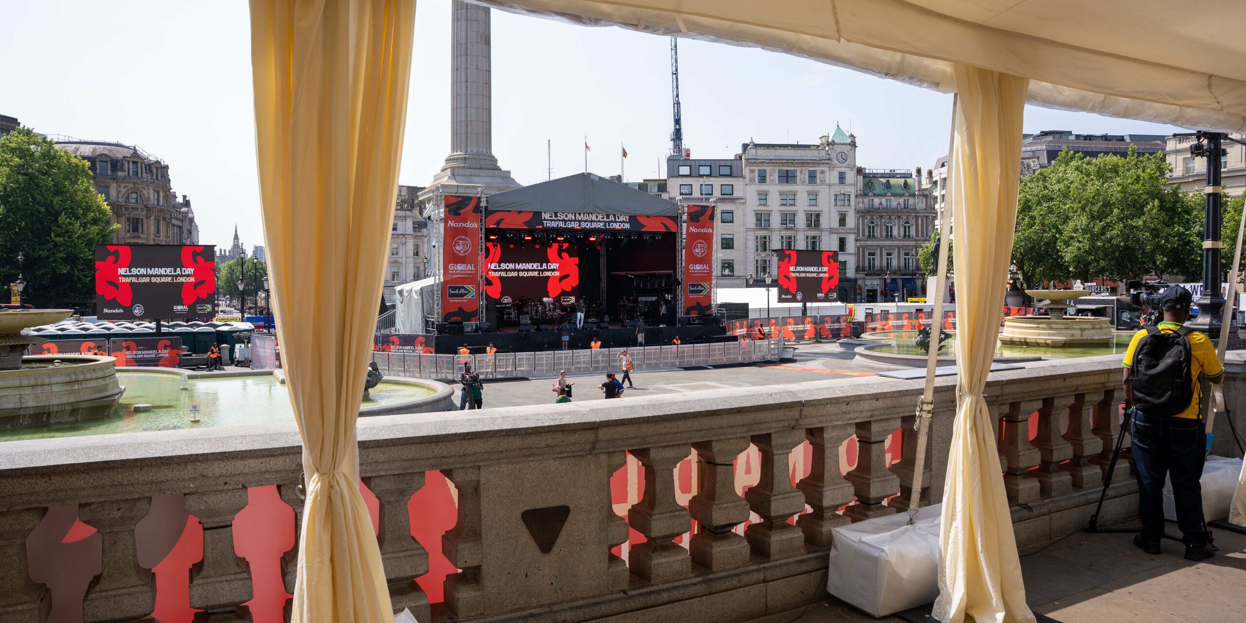 Marquee Hire Trafalgar Square