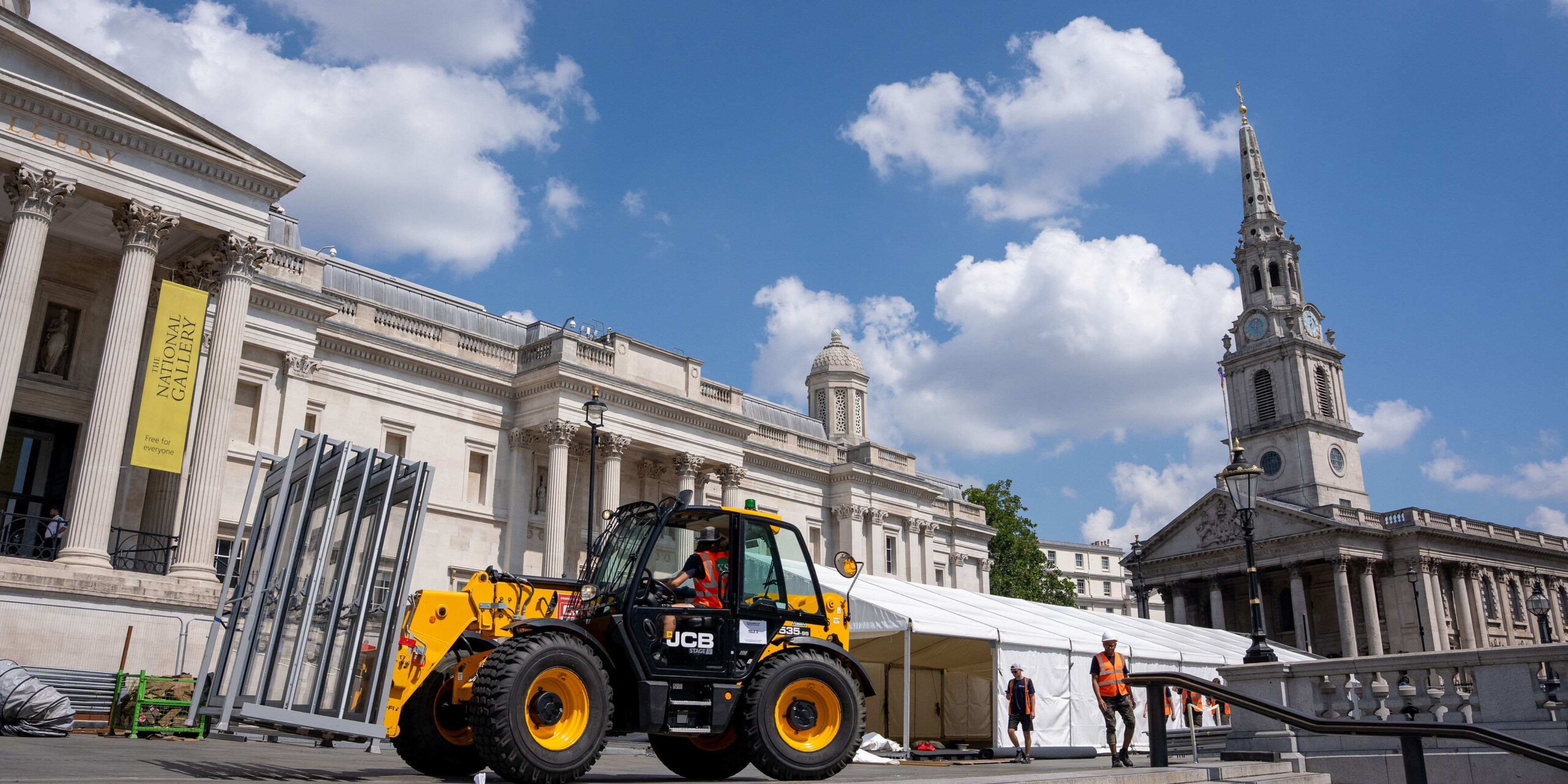 Marquee Hire Trafalgar Square