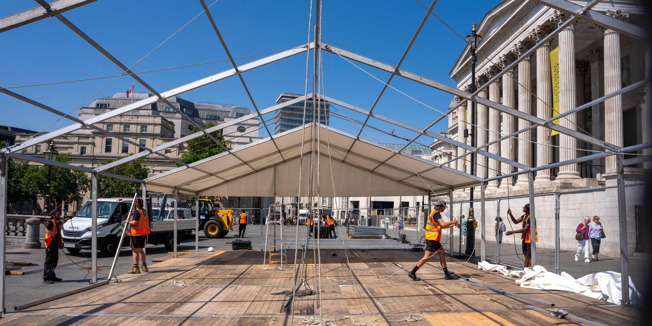 Marquee Hire Trafalgar Square
